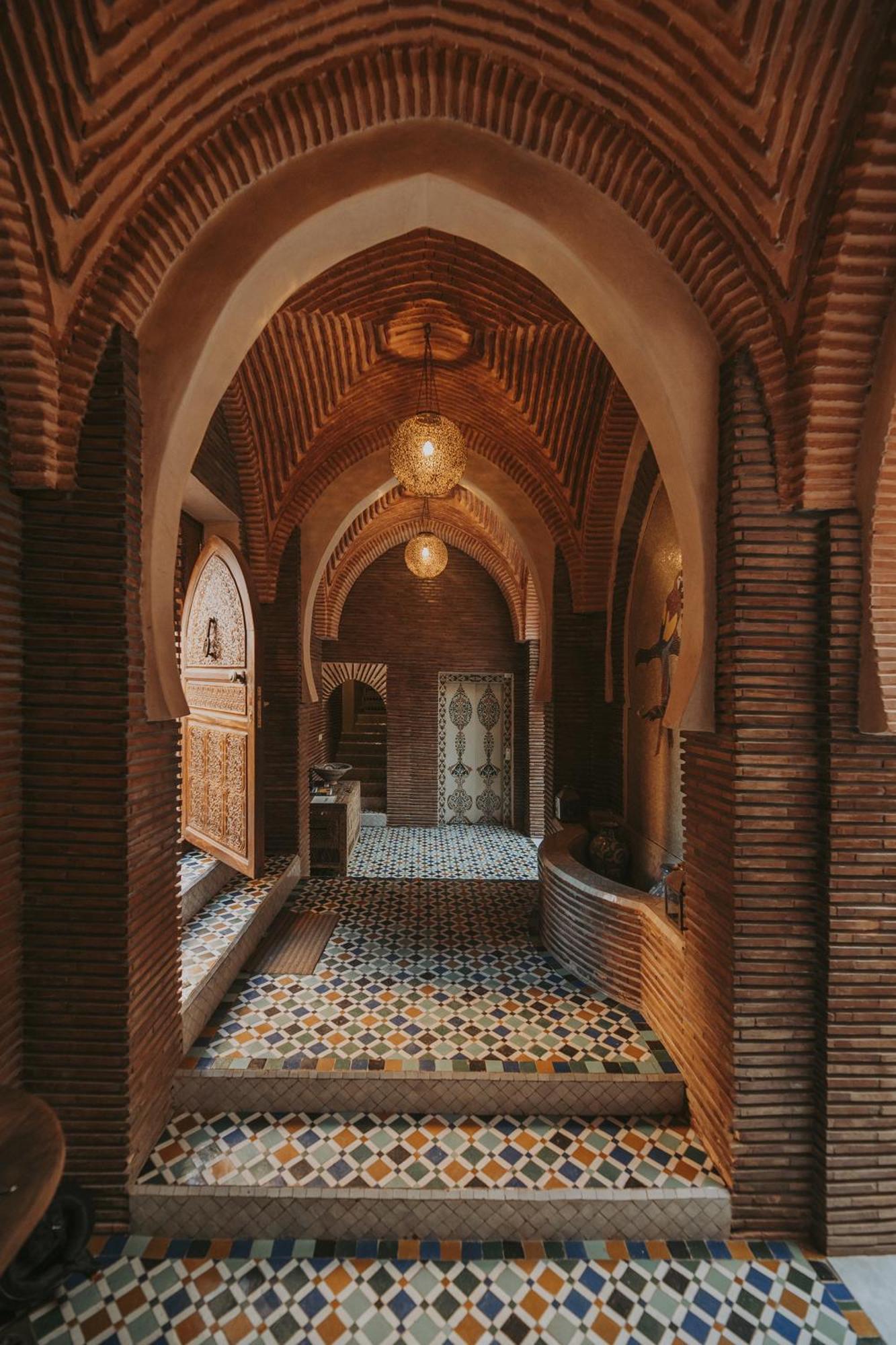 Riad Le Perroquet Bleu Suites & Spa Marrakesh Bagian luar foto
