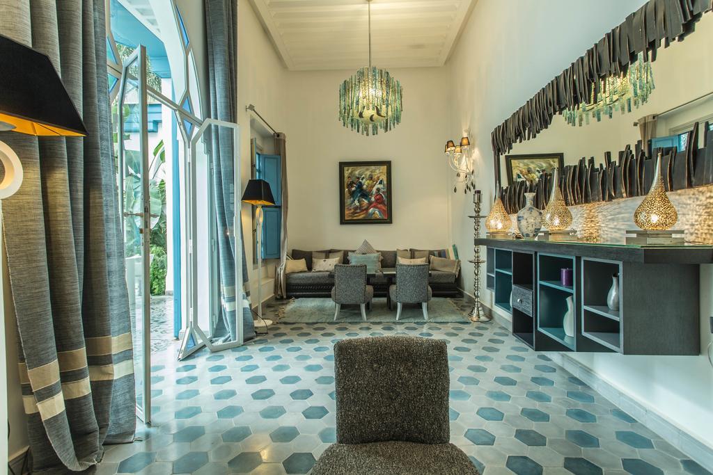 Riad Le Perroquet Bleu Suites & Spa Marrakesh Bagian luar foto